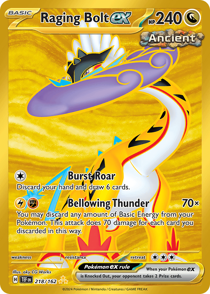 Raging Bolt ex — Hyper Rare