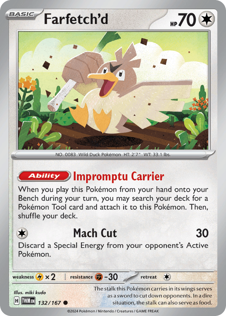 Farfetch'd Pokémon card