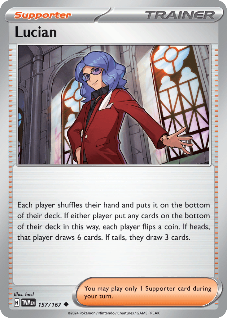 Lucian Pokémon card