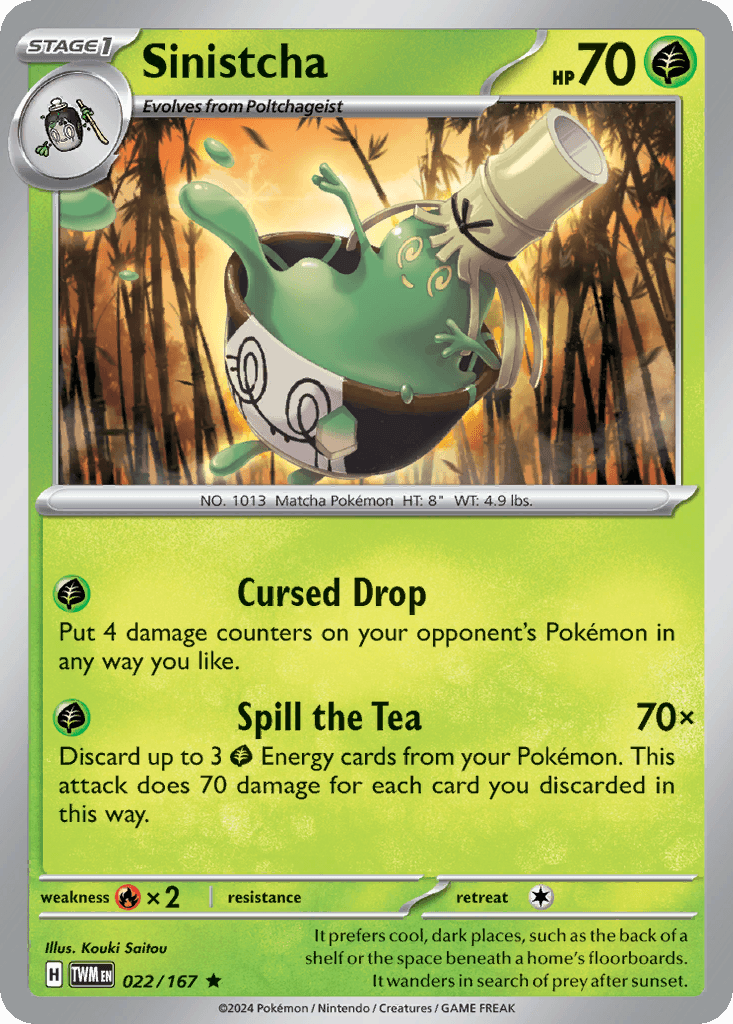 Sinistcha illustrated by Kouki Saitou