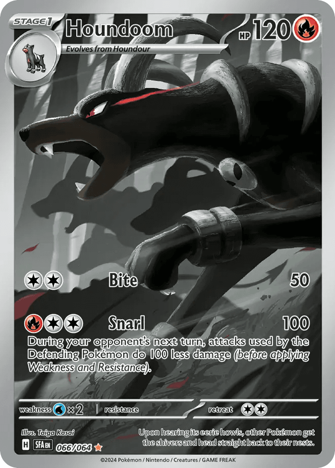 Houndoom Pokémon card