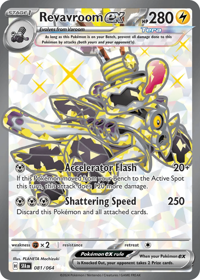 Revavroom ex Pokémon card