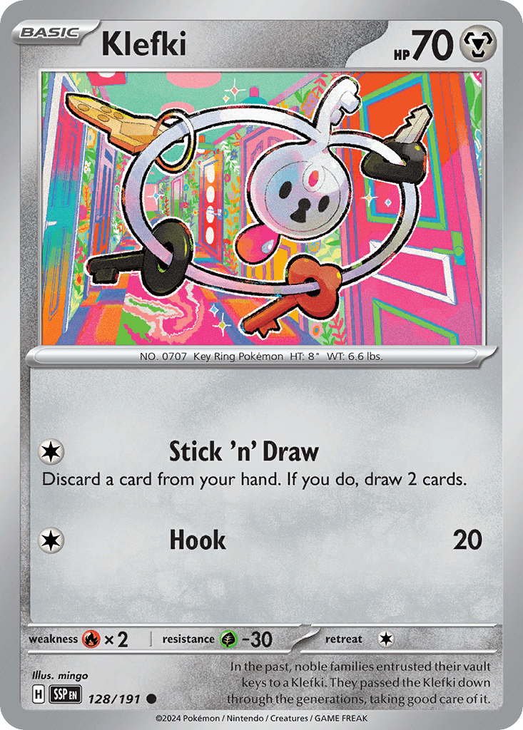 Klefki Pokémon card