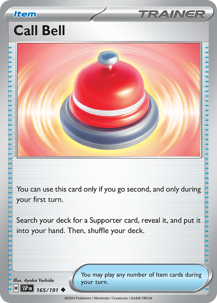 Call Bell Pokémon card