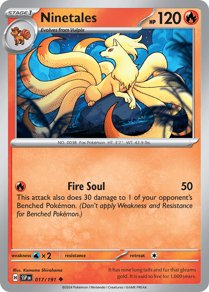 Ninetales from Surging Sparks