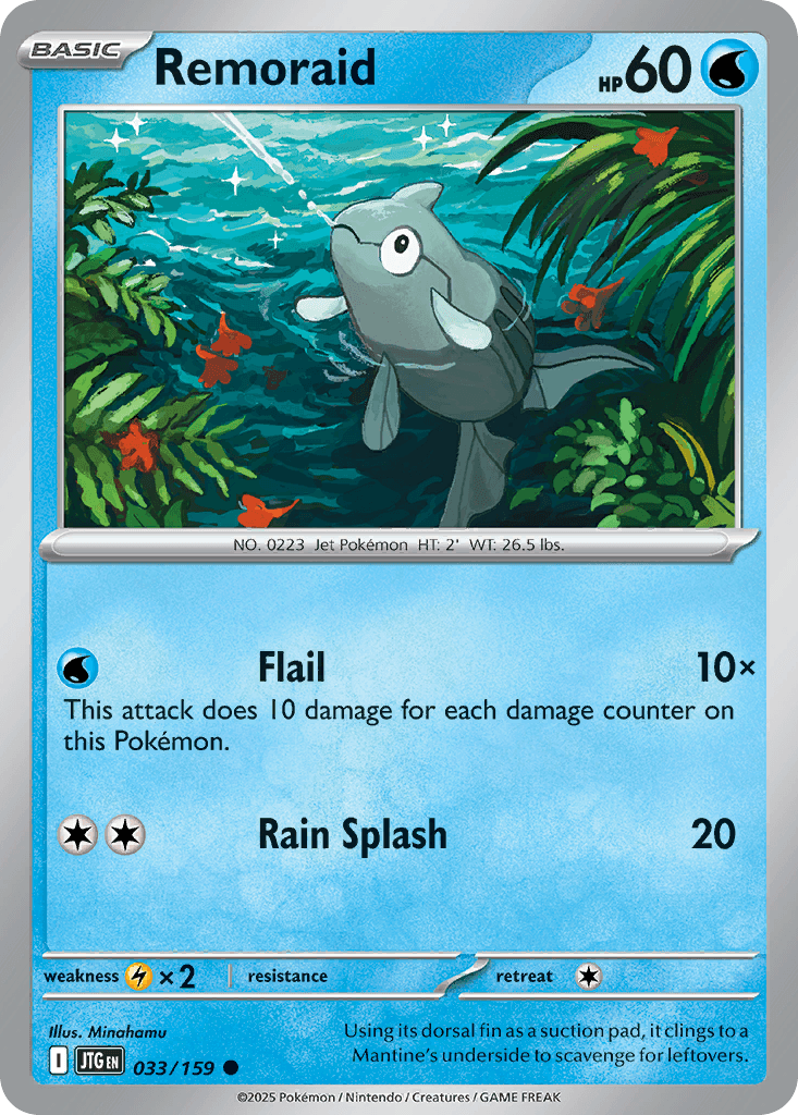 Remoraid Pokémon card
