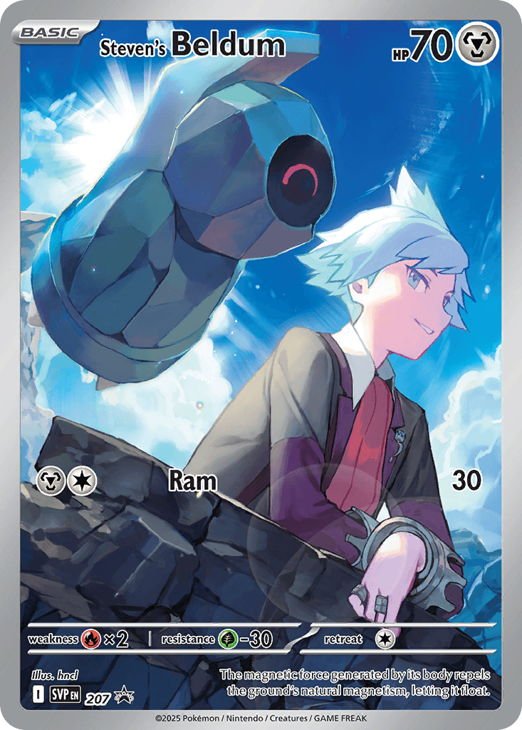 Steven's Beldum Pokémon card