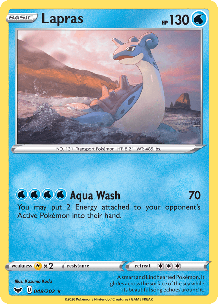 Lapras from Sword & Shield
