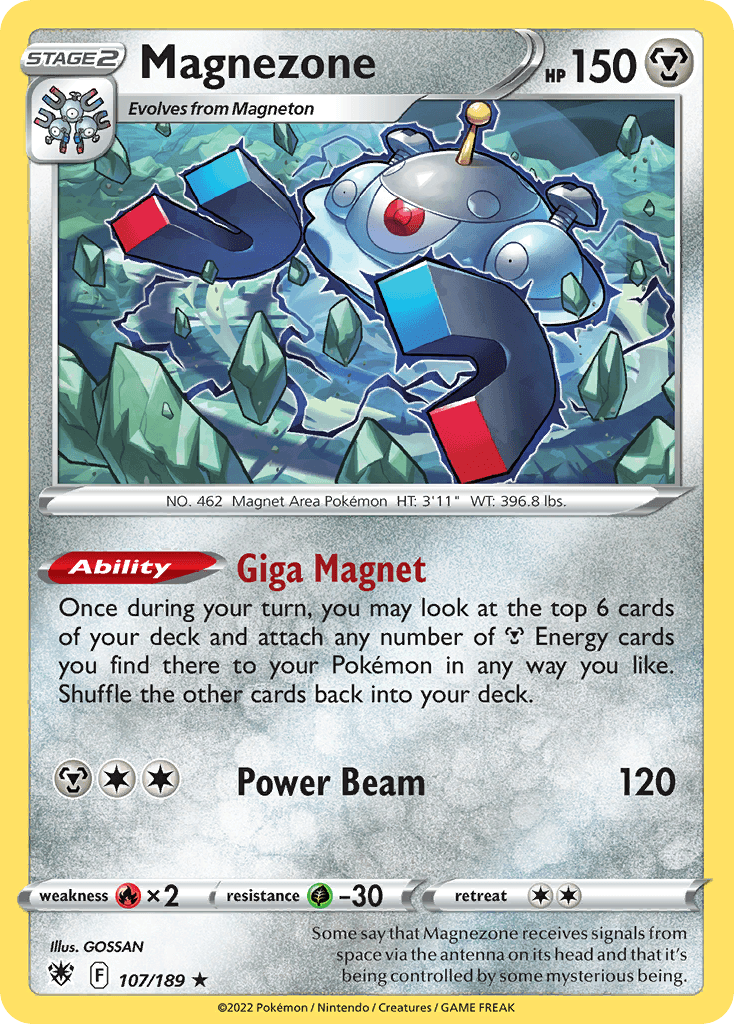 Magnezone Pokémon card