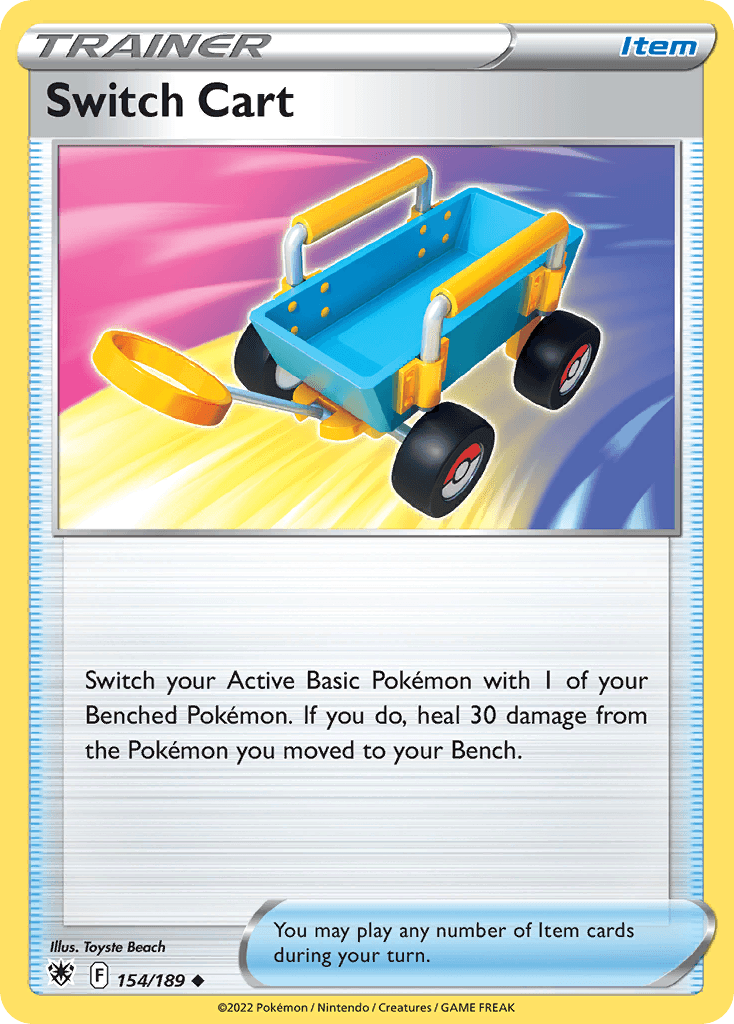 Switch Cart Pokémon card