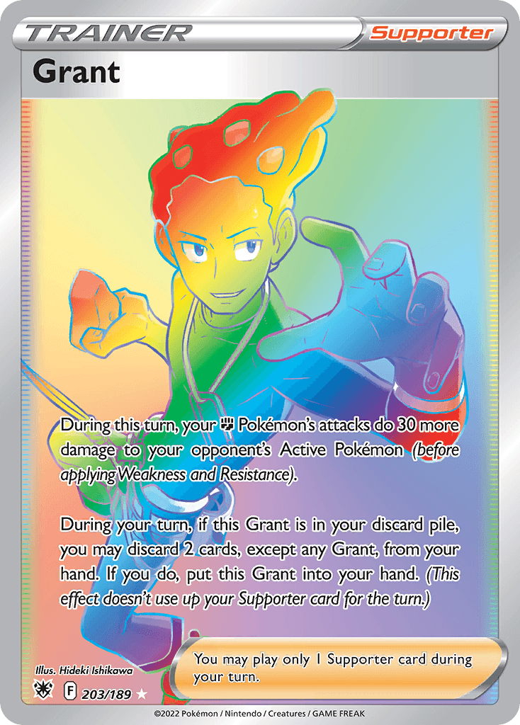 Grant Pokémon card