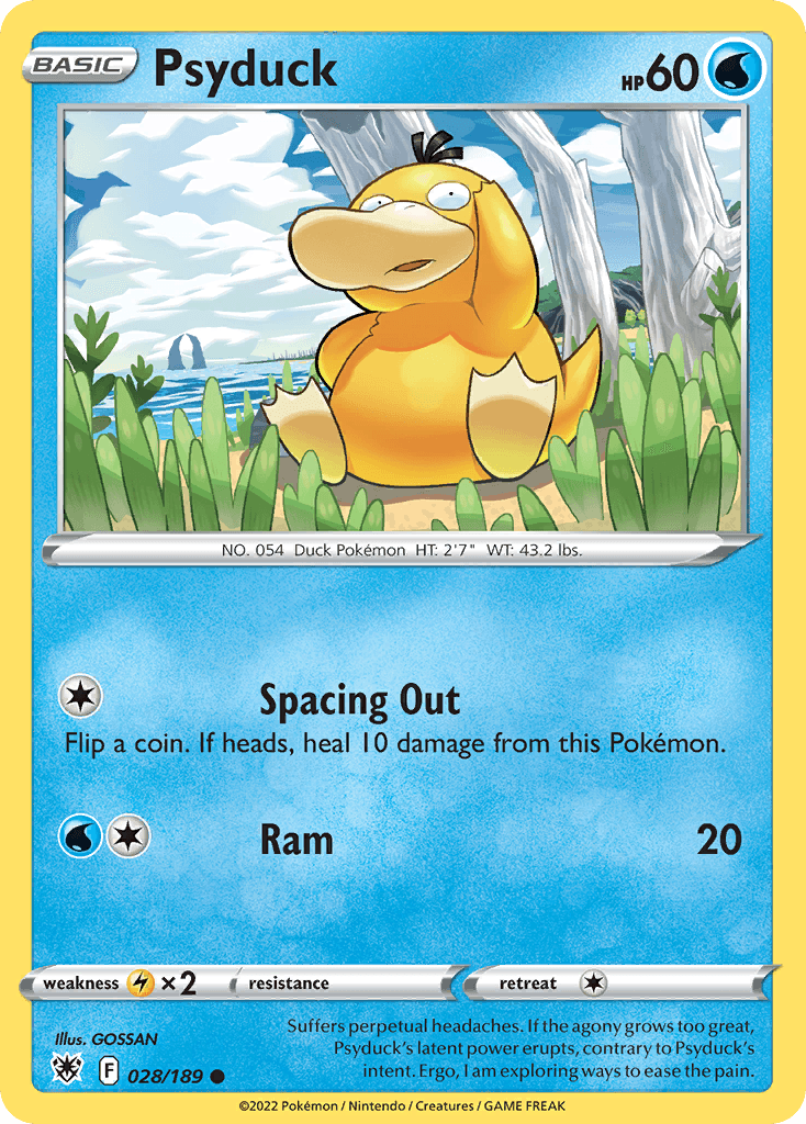 Psyduck Pokémon card