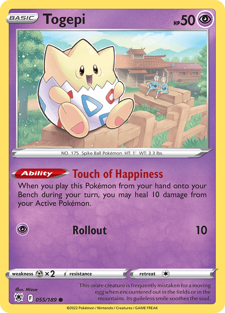 Togepi Pokémon card