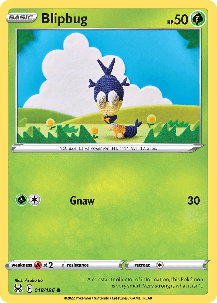 Blipbug Pokémon card