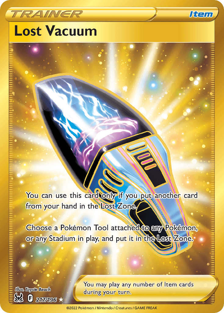 Lost Vacuum Pokémon card