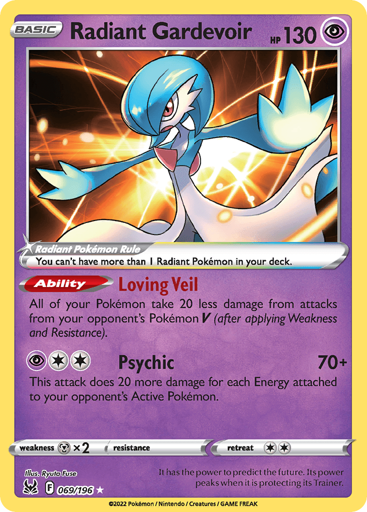 Radiant Gardevoir from Lost Origin