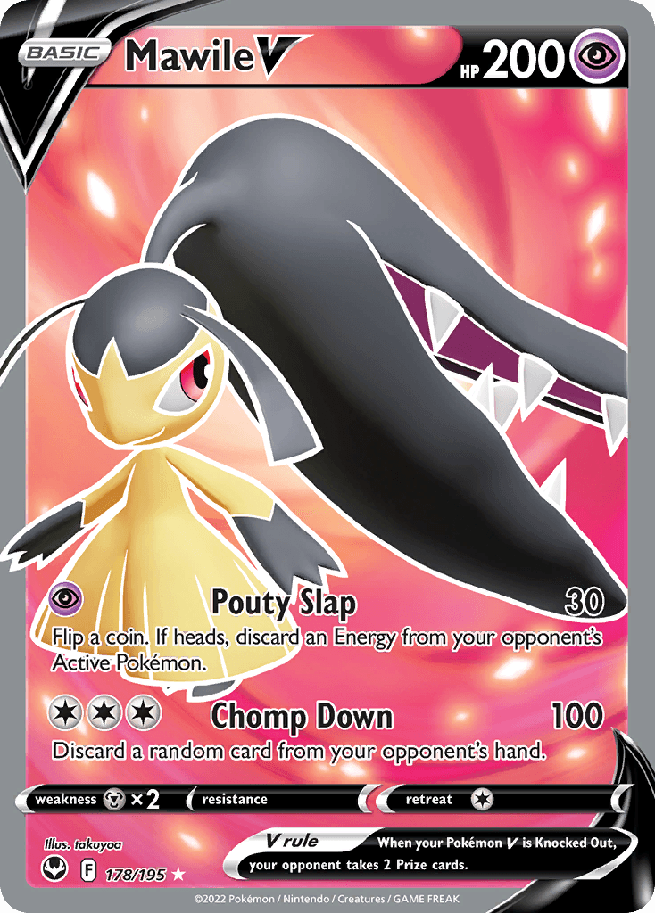 Mawile V Pokémon card