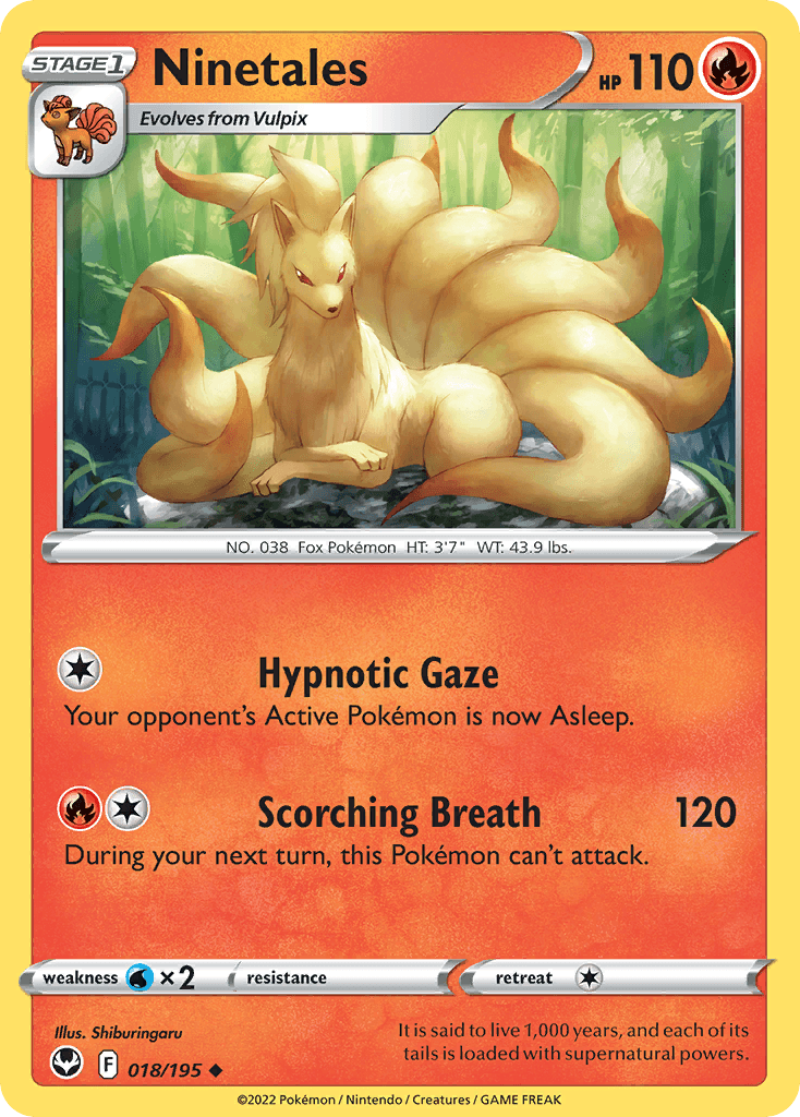 Ninetales from Silver Tempest
