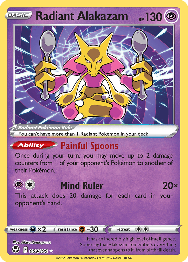 Radiant Alakazam from Silver Tempest