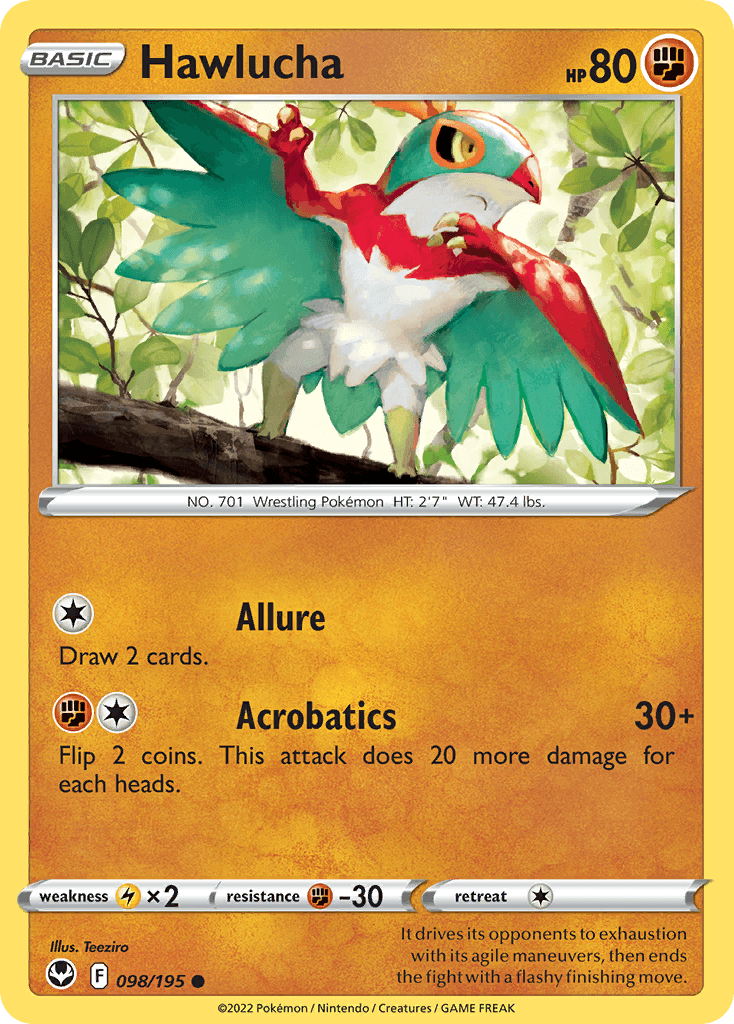Hawlucha Pokémon card