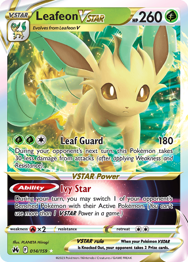 Leafeon VSTAR — Rare Holo VSTAR