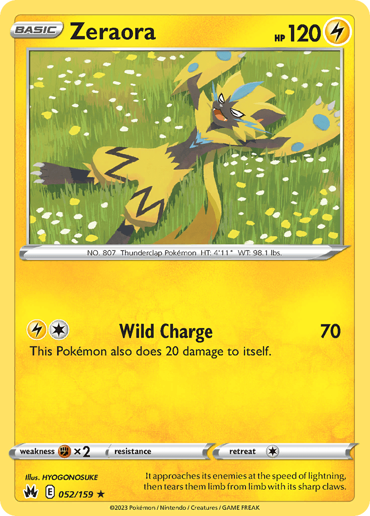 Zeraora illustrated by HYOGONOSUKE