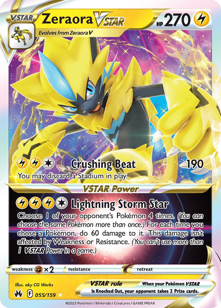 Zeraora VSTAR — Rare Holo VSTAR