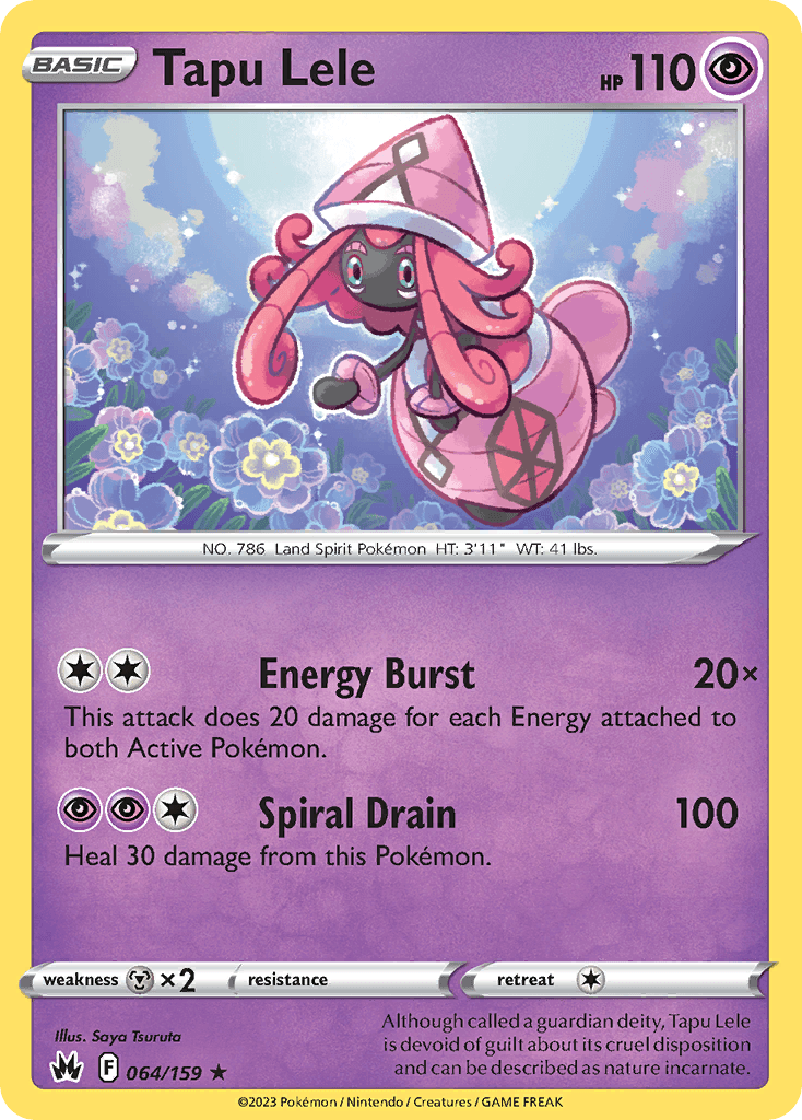 Tapu Lele Pokémon card