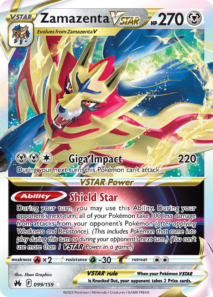 Zamazenta VSTAR — Rare Holo VSTAR