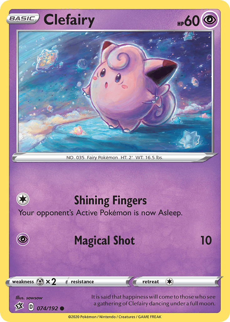Clefairy Pokémon card