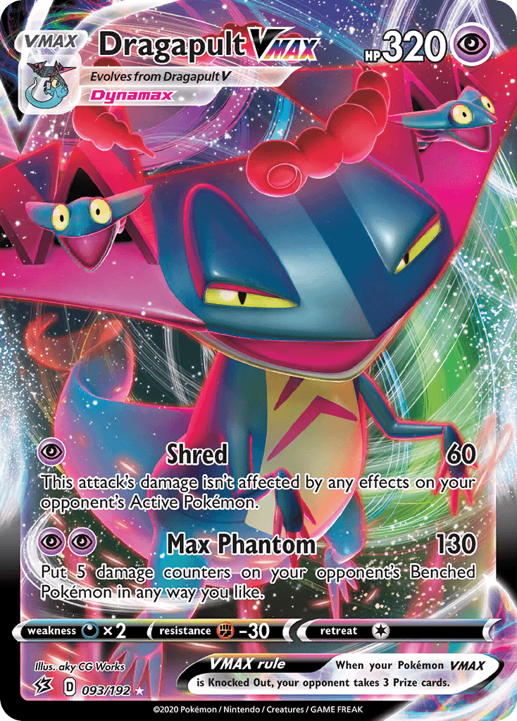 Dragapult VMAX Pokémon card