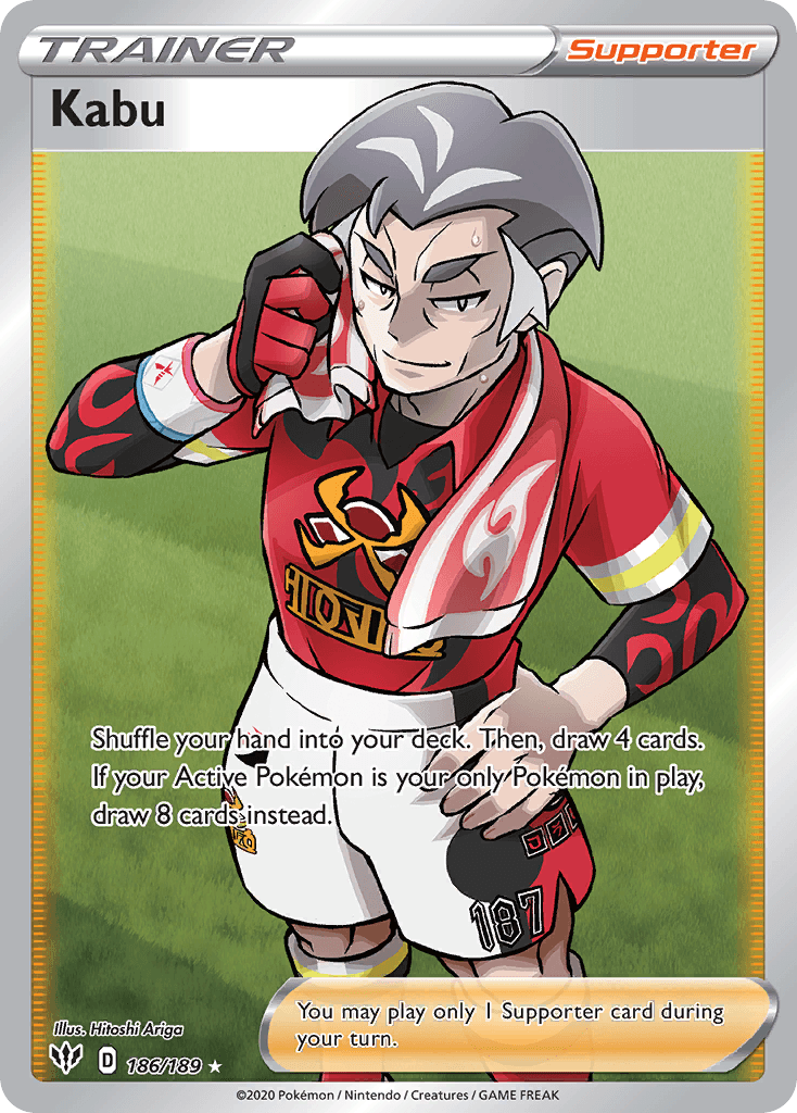 Kabu Pokémon card