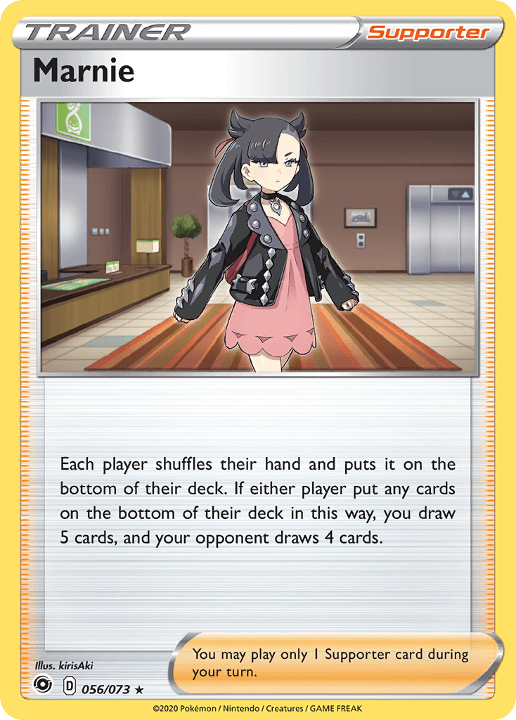 Marnie Pokémon card