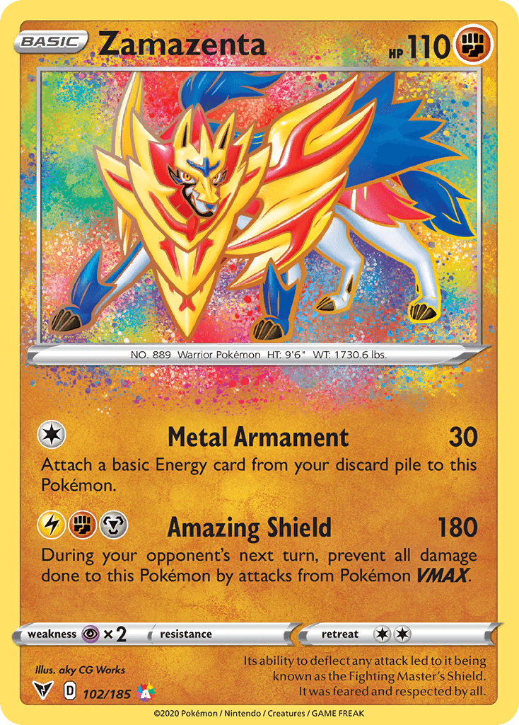 Zamazenta — Amazing Rare