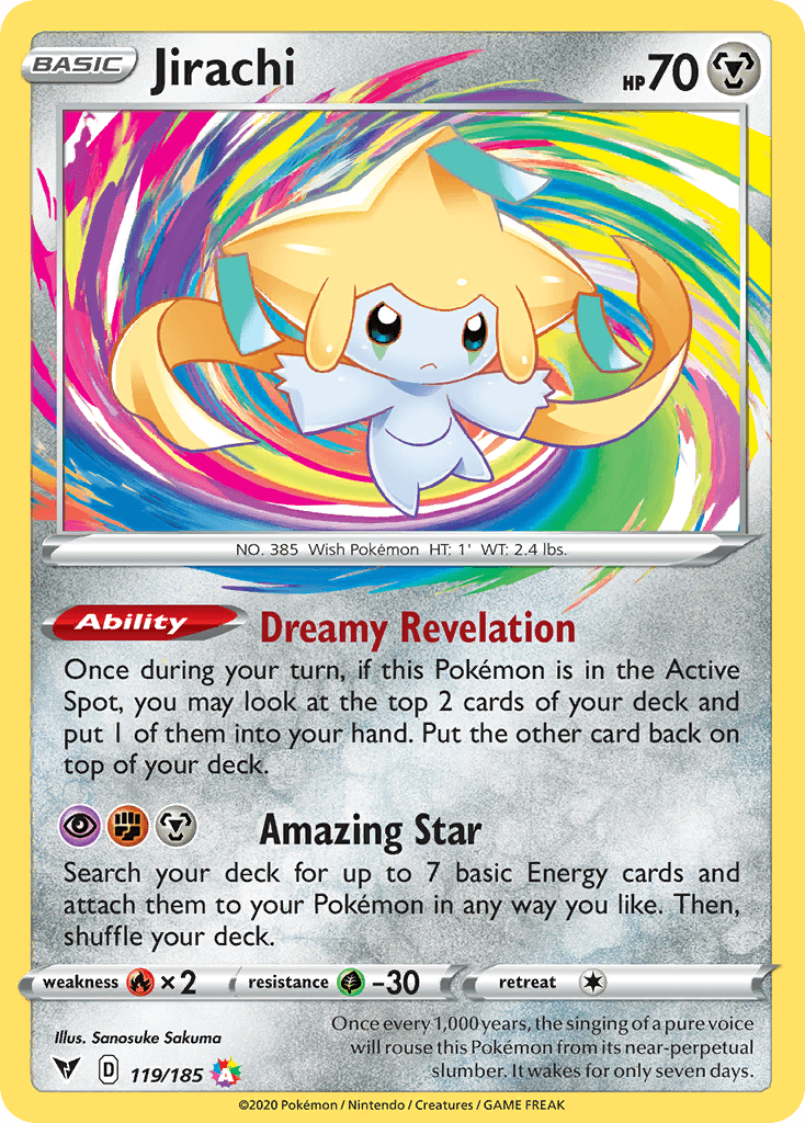 Jirachi — Amazing Rare
