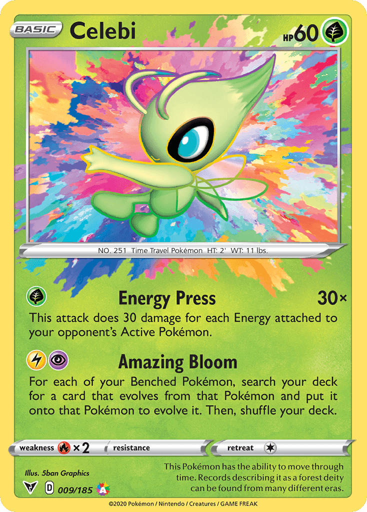 Celebi from Vivid Voltage