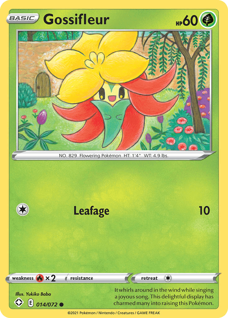 Gossifleur Pokémon card