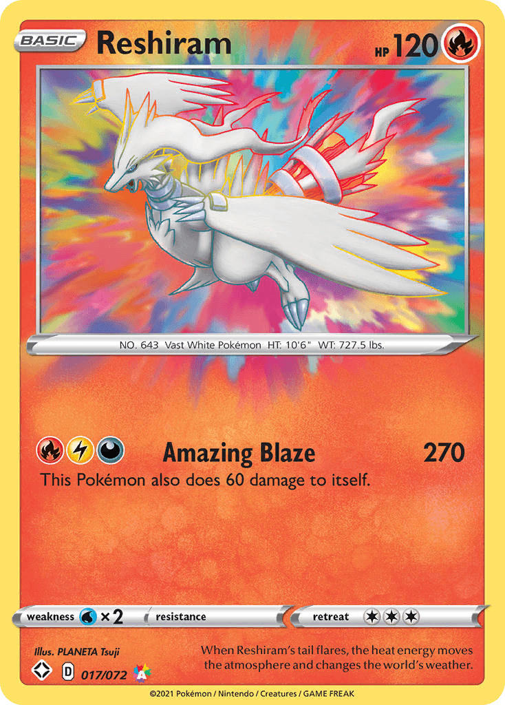 Reshiram — Amazing Rare