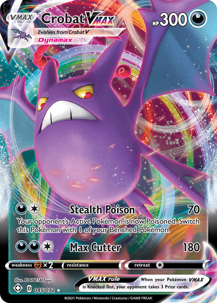 Crobat VMAX Pokémon card