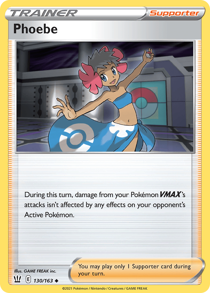 Phoebe Pokémon card