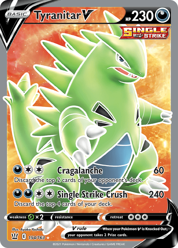 Tyranitar V from Battle Styles