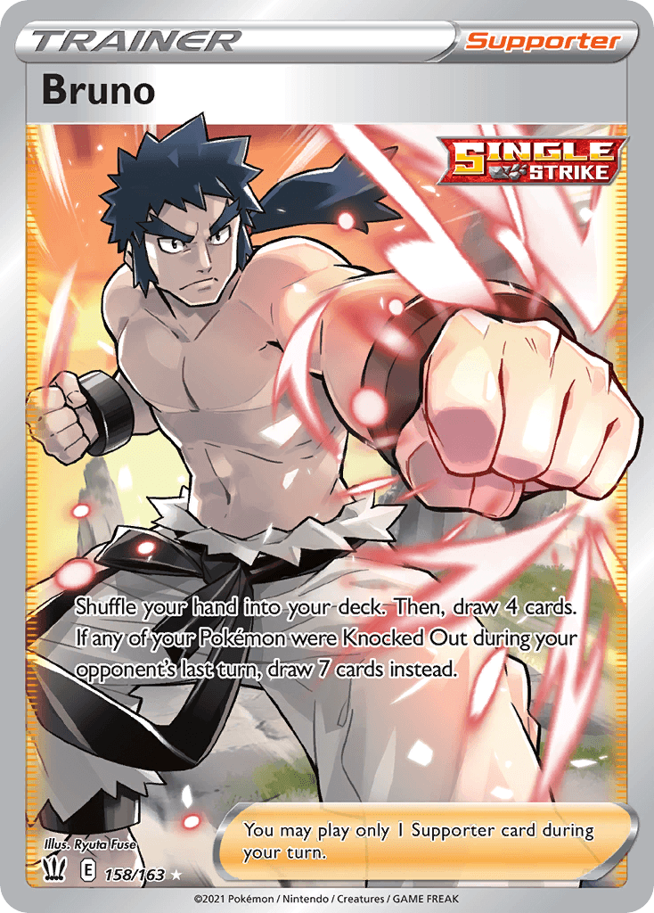 Bruno Pokémon card