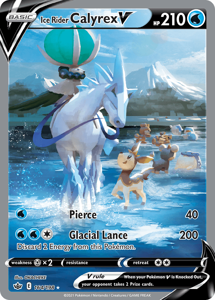 Ice Rider Calyrex V — Gen 8