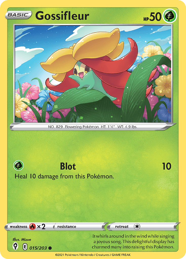 Gossifleur Pokémon card