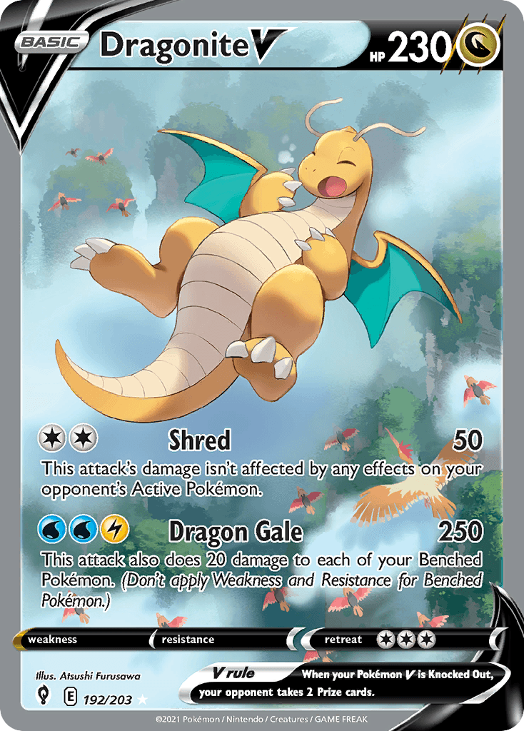 Dragonite V illustrated by Atsushi Furusawa