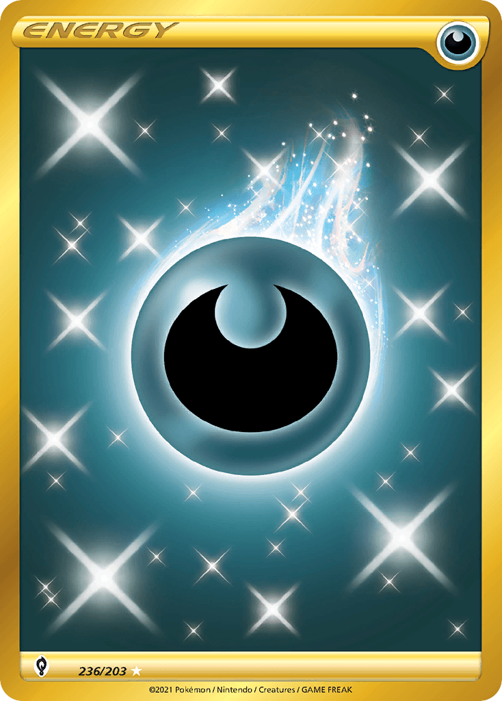 Darkness Energy Pokémon card