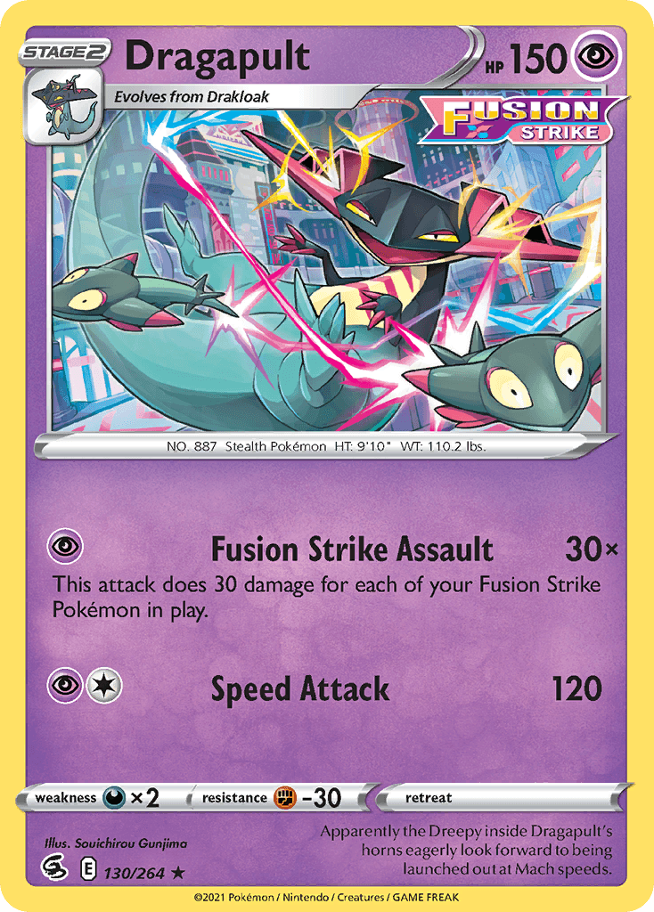 Dragapult Pokémon card