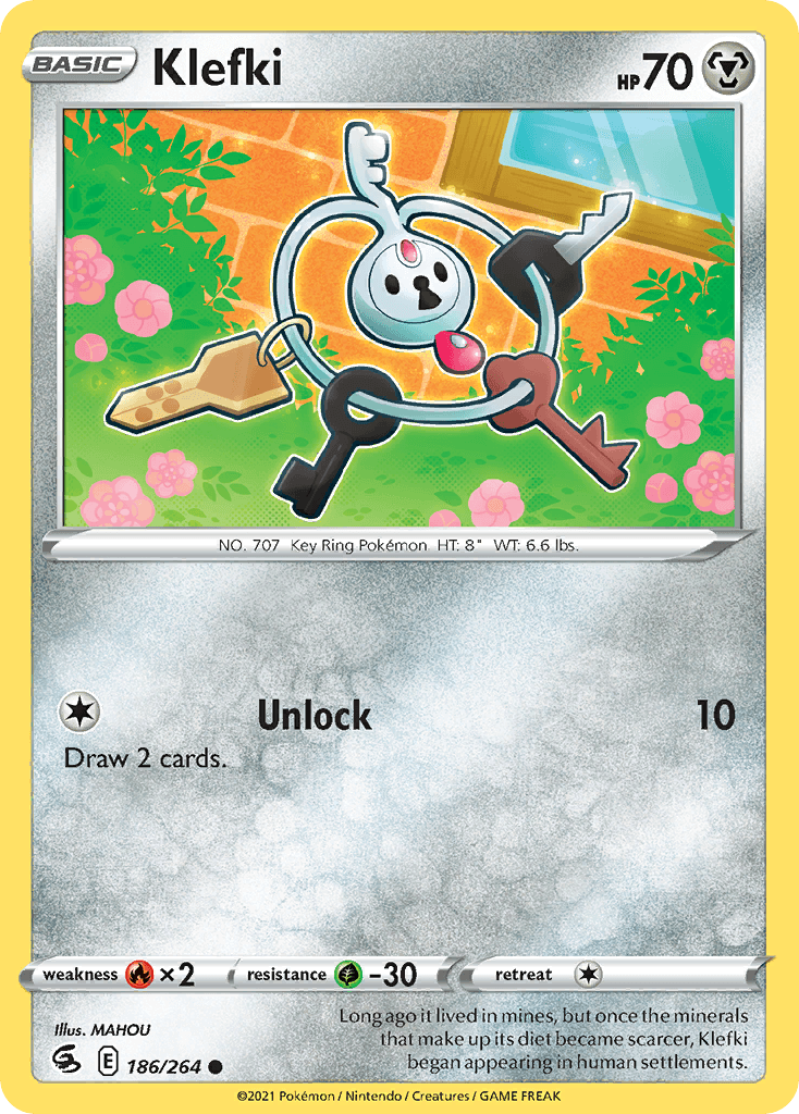 Klefki Pokémon card
