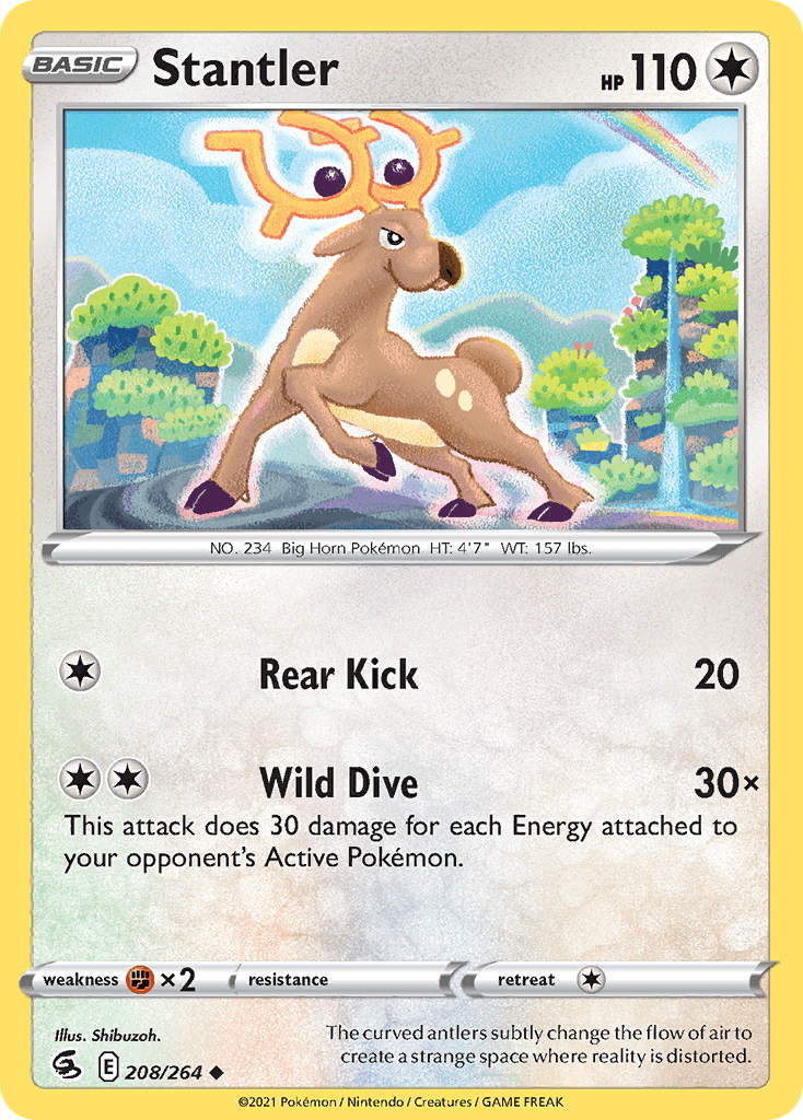 Stantler Pokémon card