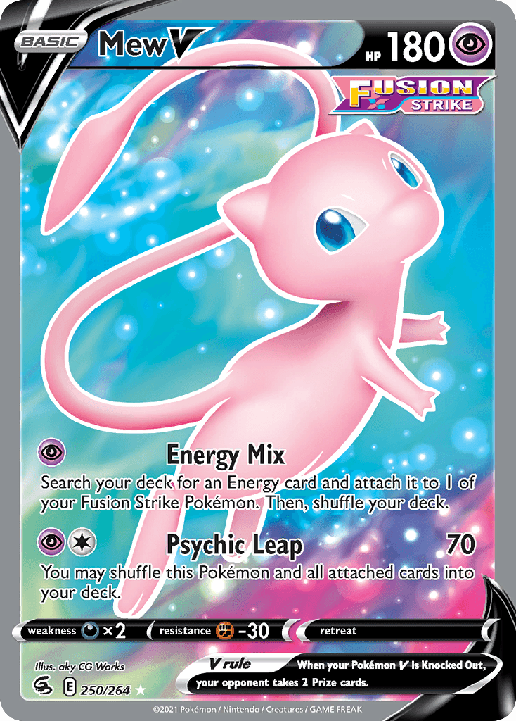 Mew V from Fusion Strike